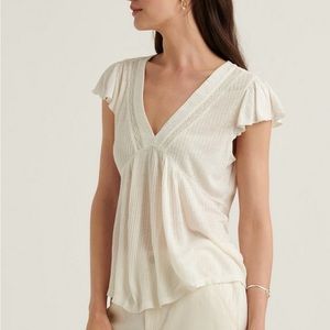 Lucky Brand Embroidered Top